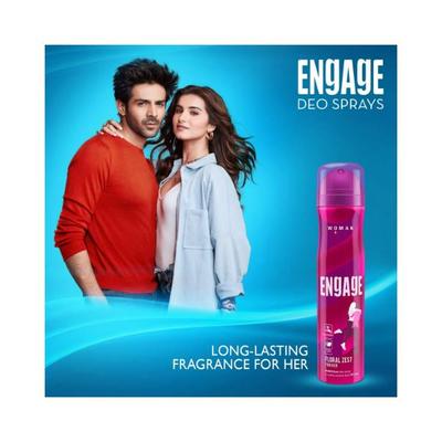 Engage Deo Sprays Floral Zest 150ml - Body Mist/Spray