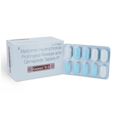 Gemer 0.5mg Tablet 10'S - Diabetes-Ant