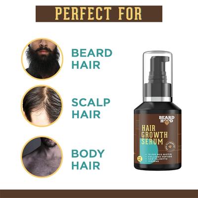 Beardhood Hair Growth Serum 50 ml - Hair Serums
