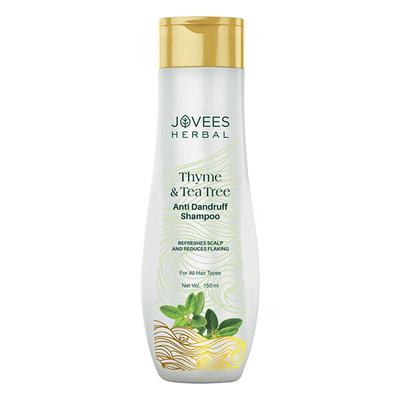 Jovees Thyme & Tea Tree Anti Dandruff Shampoo 150 ml - Shampoos