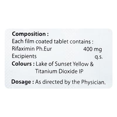 RIFAXIMED 400 Tablet 10's - Bacterial Infections-OAB