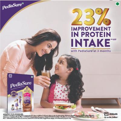 Pediasure Scientifically Designed Nutrition Health Drink Refill - Chocolate Flavour 200 g - Kids Nutrition
