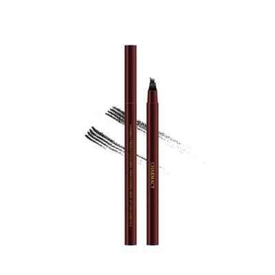 Charmacy Milano Ultra Thin Stroke Pen (Dark Brunette) 0.6 ml - Eyebrow Pencils & Enhancers