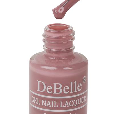 DeBelle Gel Nail Lacquer Blissful Elizabeth (Light Pink Mauve) 6 ml - Nail Polish