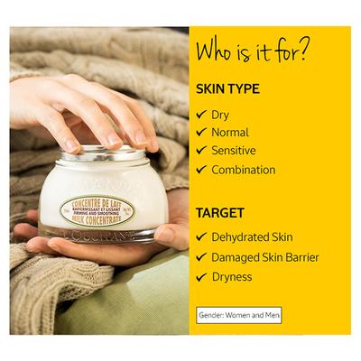 L'Occitane Almond Milk Concentrate 50 ml - Lotions & Creams