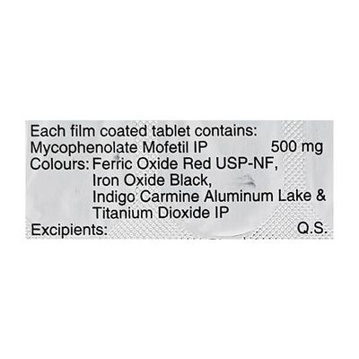 MYCOCEPT 500 Tablet 10's - Immune Suppression