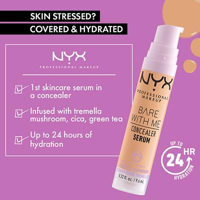 NYX Professional Makeup Bare With Me Serum And Calm Concealer Tan 9.6 ml - Concealer