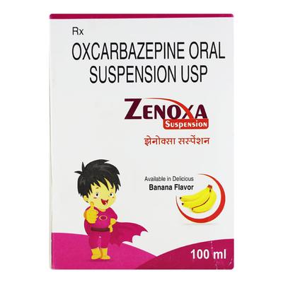 Zenoxa Delicious Banana Flavor Suspension 100ml - Epilepsy/Convulsion-Ant