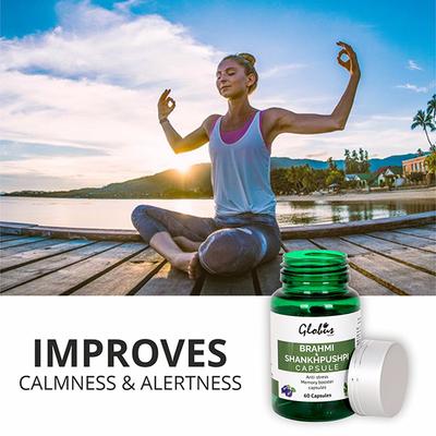 Globus Naturals Brahmi & Shankhpushpi Memory Booster Capsules 1's - Multi-Vitamins