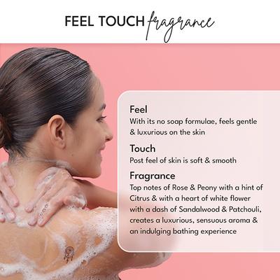 Boho Botanist Body Wash Bulgarian Rose & Peony - Skin Softening Shower Gel, All Skin Types 350 ml - Shower Gels & Body Wash