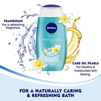 Nivea Frangipani & Oil Shower Gel 250 ml - Shower Gels & Body Wash