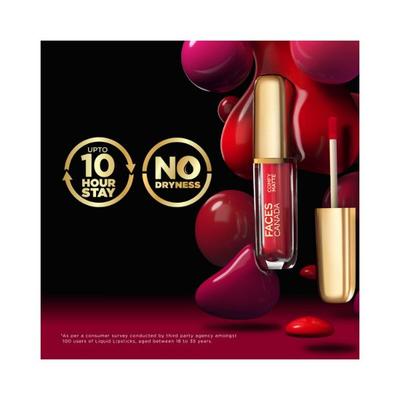 Faces Canada Comfy Matte Lip Color with Natural Oils Truth Be Told 09 1.2ml - Liquid Lipsticks