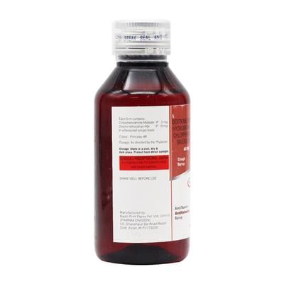 DC Tus Syrup 100ml - Cough And Cold-Cou