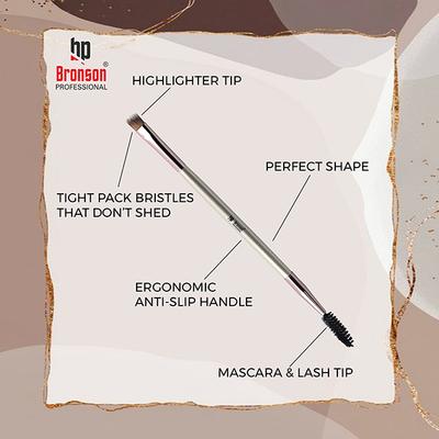 Bronson Professional Classic Highlighting And Mascara Lash Brush For Eyebrow And Eye Lashes 1's - Eye Brush