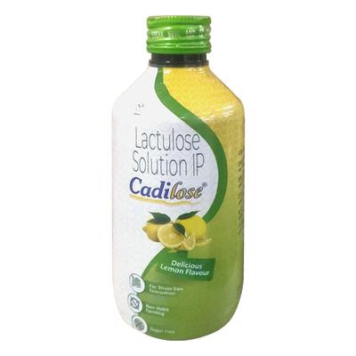 CADILOSE DELICIOUS LEMON FLAVOUR SUGAR FREE Solution 150ml - Constipation-Lax