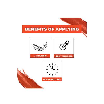 Insight Cosmetics Make - Up Essential Matte Lip Ink-Coco 04 4 gm - Liquid Lipsticks