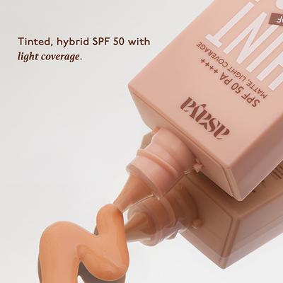 Asaya Hint Of Tint Tinted Sunscreen SPF 50 PA++++ Shade-Medium 40 ml - Body Sunscreen