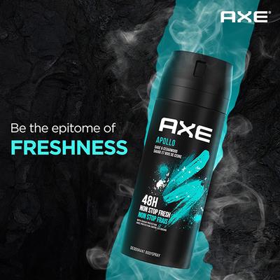 Axe Apollo Sage & Cedarwood Deodorant Body Spray 150 ml - Men Deodorants/Roll-Ons