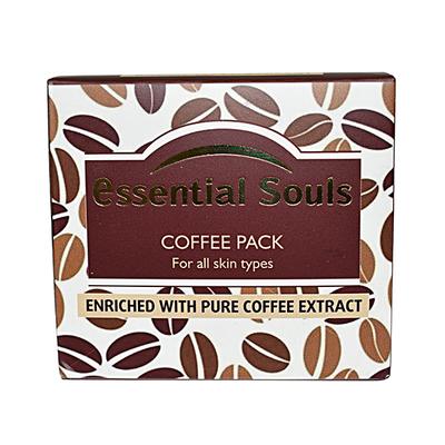 Essential Souls Face Pack for All Skin Types - Coffee 50 gm - Face Packs