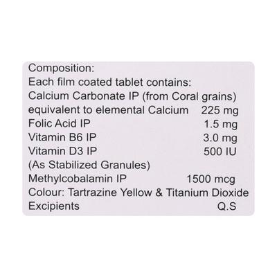 CORAL CALCIUM B12 Capsule 15's - Supplements-Cal