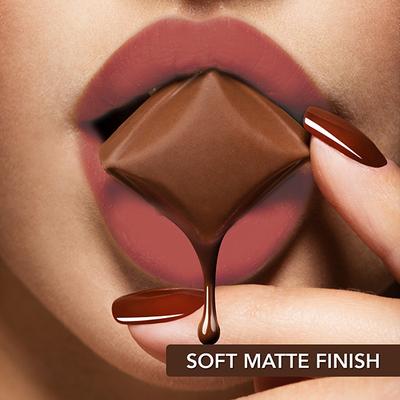 Blue Heaven Cookie & Crush Chocolate-Flavored Soft-Matte Lipstick, Cookie Craze 3.4 gm - Lipsticks