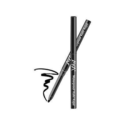 Aya Waterproof Kohl Kajal - Jet Black 0.28 gm - Kajal & Kohls
