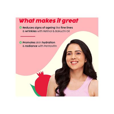 PLIX 0.6% Retinol Face Serum and 1.20% Retinol Night Cream with Bakuchi Oil - Anti Ageing, Reduces Fine Line & Wrinkles for Men & Women (30ml + 50gm) 1's - Face Gels