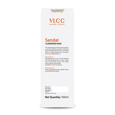 Sandal Cleansing Milk Normal To Dry Skin Defense 100ml - Face Wash & Cleansers