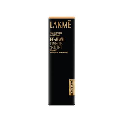 Lakme Be-Jewel Luminous Skin Tint Up To 2X Luminous Glow Cool Walnut 25 ml - Foundation