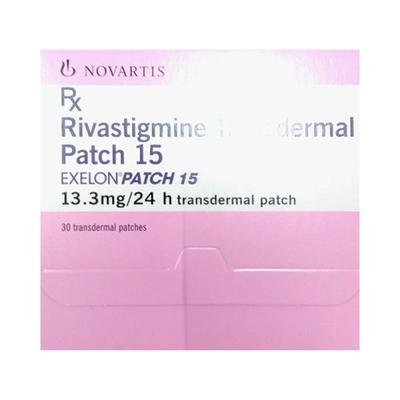 Exelon Patch 15 13.3mg Transdermal Patch 30'S - Alzheimer-Neu
