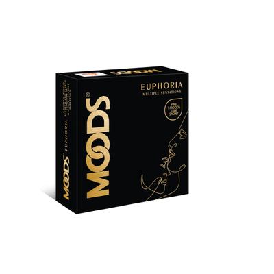 Moods Condoms - Euphoria 3's - Plain/Flavoured Condoms
