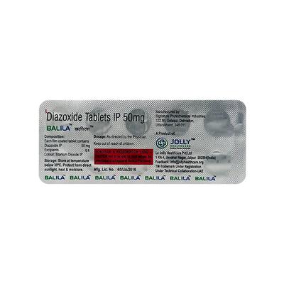 BALILA 50 Tablet 10's - Diabetes-Ant
