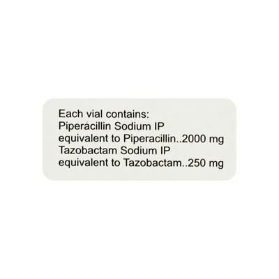 Pipzo 2.25gm Injection 1's - Bacterial Infections-Pen