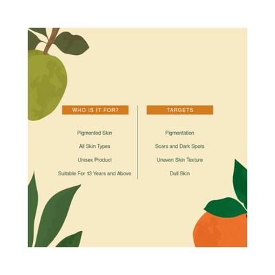 Juicy Chemistry Kakadu Plum, Matcha & Blood Orange -Organic Face Mask-/0.70oz 20.0 gm - Masks & Peels