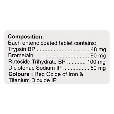 Rutoflam Tablet 10'S - Pain relief-Ant