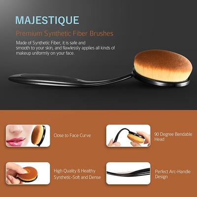 Majestique Oval Foundation Makeup Brush FC24 1's - Face Brush