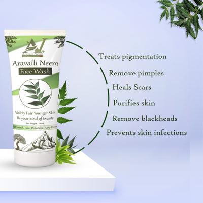 Aravalli Neem Face Wash 100 ml - Personal Care (Ayush)