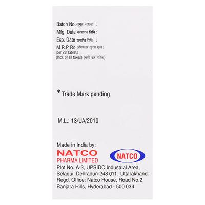 AFANAT 20 Tablet 28's - Cancer Oncology-Tar