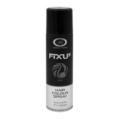 Fashion Colour Hair Colour Spray, Black 150 ml - Hair Sprays & Mists