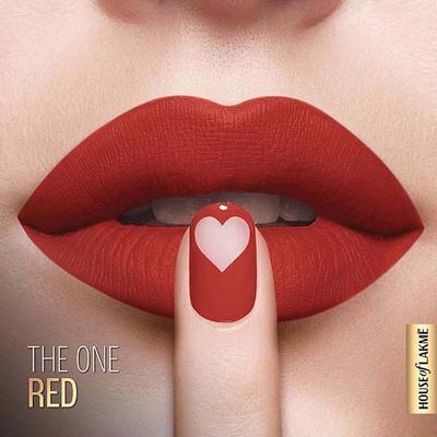 Lakme Xtraordin-Airy Lip Mousse The One Red 4.6 gm - Lipsticks