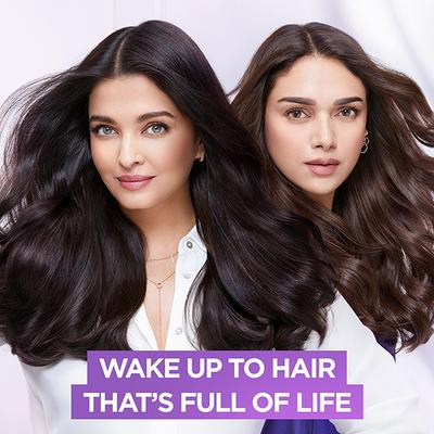 L'Oreal Paris Hyaluron Moisture Hydra Filling Night Cream 4X More Hydration & Softness Leave In/No Weight Down Dehydrated Hair 180 Ml - Hair Creams