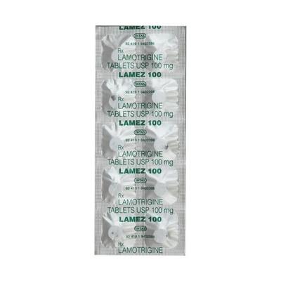Lamez 100mg Tablet 10'S - Epilepsy/Convulsion-Ant