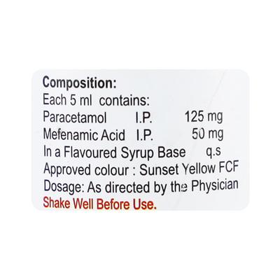 Fepanil Mef Suspension 60ml - Pain relief-Nsa