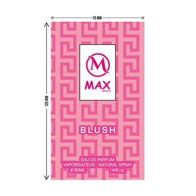 Max Collection BLUSH Eau de Parfum 50 ml - Women Perfumes (Edt/Edp)