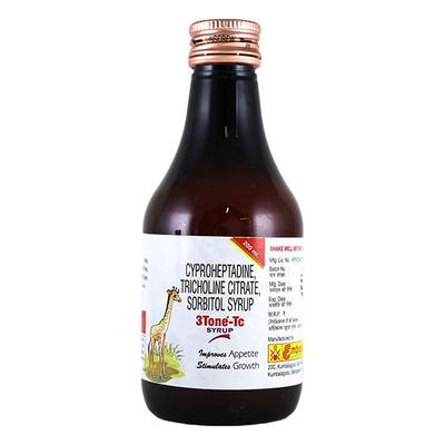 3 TONE TC Syrup 200ml - Appetite-App