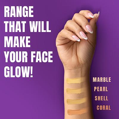 Elle 18 Lasting Glow Foundation, 01 Pearl for Fair Skin 27ml - Foundation