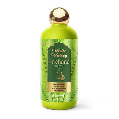 Vedic Valley BODY LOTION NEEM TULSI CERTIFIED NATURAL 300 ml - Lotions & Creams