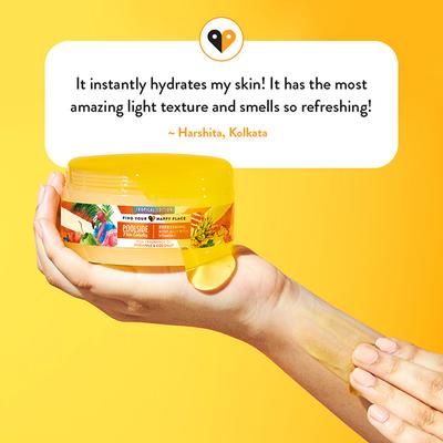 Find Your Happy Place - Poolside Pina Coladas Body Jelly Vitamin C & Hyaluronic Acid Pineapple & Cocount 200ml - Creams/Oils/Lotions