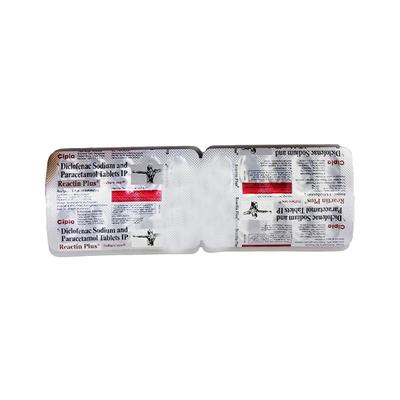 REACTIN PLUS (R) Tablet 10's - Pain relief-Nsa