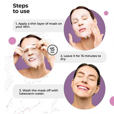 Cosmos by Bewakoof Serum Soaked Face Mask Sheet Powered By Copper & Neroli Oil 20 gm - Masks & Peels